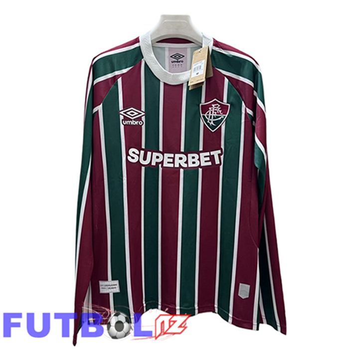 Camisetas De Futbol Fluminense Manga Larga Primera 2025/2026