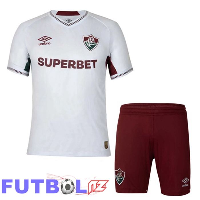 Camisetas De Futbol Fluminense Ninos Segunda Blanco 2025/2026