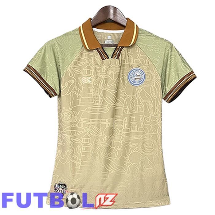 Camisetas De Futbol EC Bahia Mujer Edición Especial Verde 2025/2026