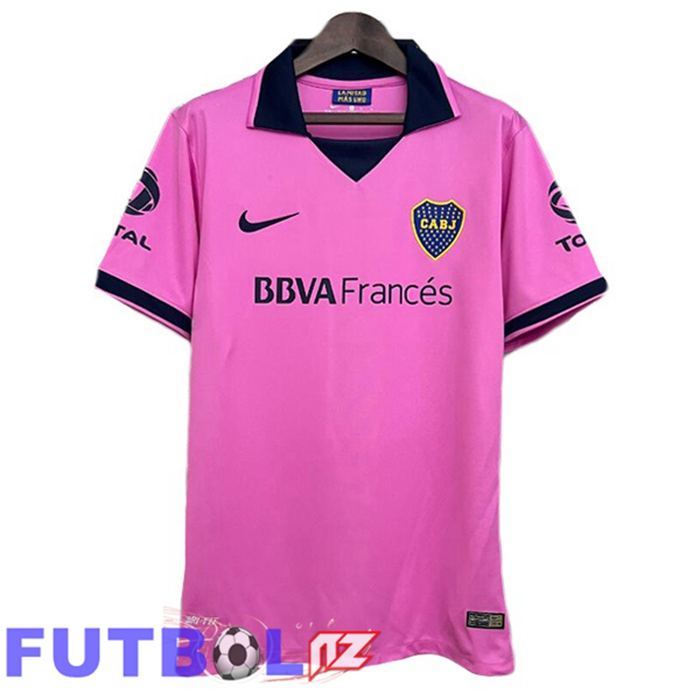 Camisetas De Futbol Boca Juniors Retro Segunda Rosado 2013-2014
