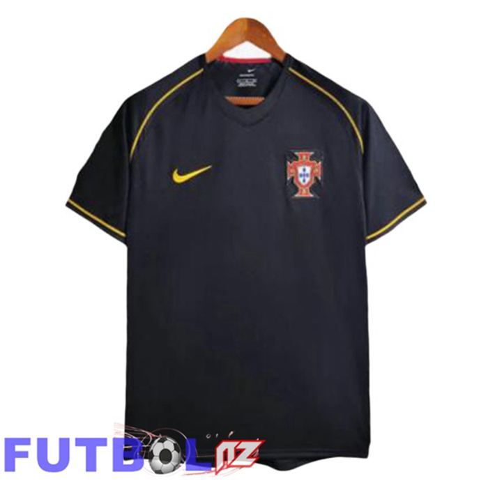 Camisetas De Futbol Portugal Retro Segunda Negro 2006