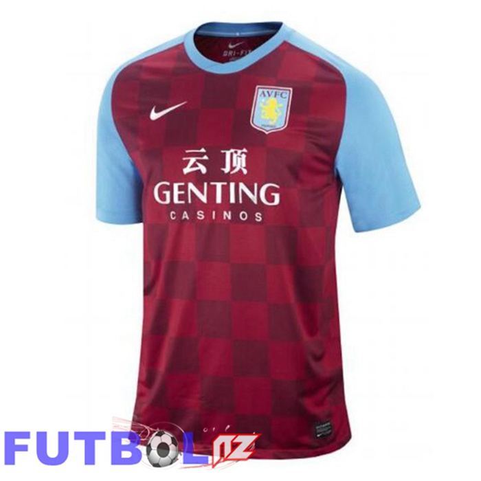 Camisetas De Futbol Aston Villa Retro Primera Rojo 2011-2012