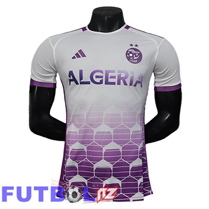Camiseta Nacional Argelia Edición Especial Blanco/Púrpura 2025/2026