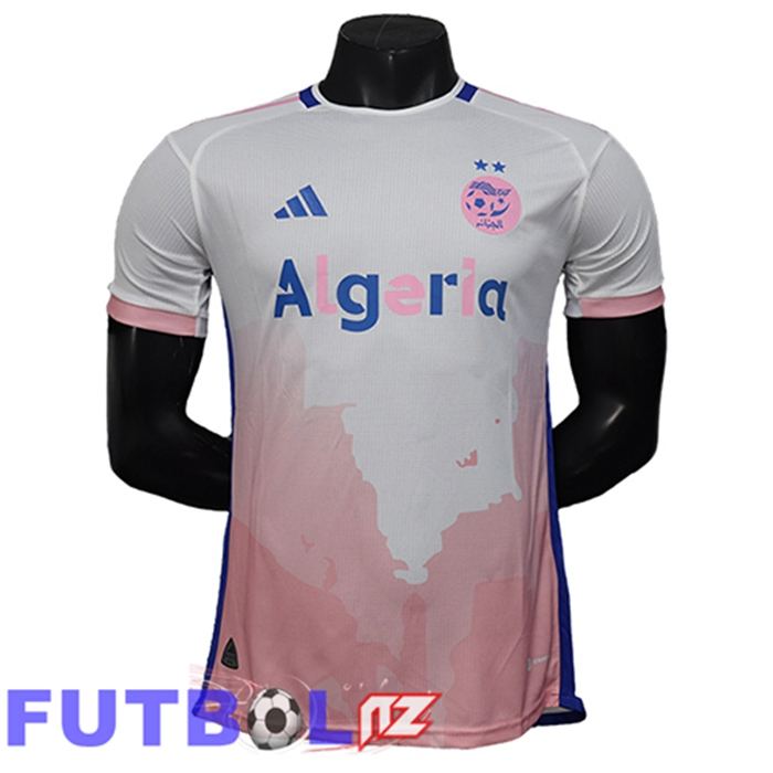 Camiseta Nacional Argelia Edición Especial Blanco/Rosado 2025/2026