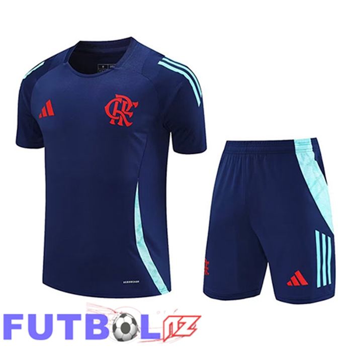Camiseta Entrenamiento Flamengo Ninos Azul Real 2025/2026