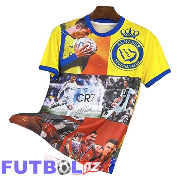 Camisetas De Futbol Al-Nassr Ronaldo Commemorative Edition Amarillo 2025/2026