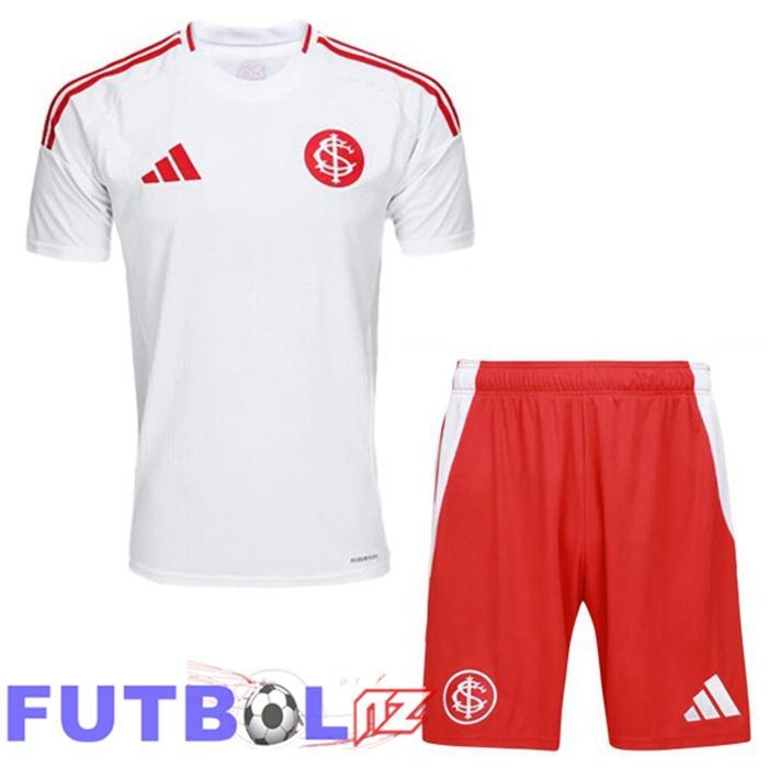 Camisetas De Futbol SC Internacional Ninos Segunda Blanco 2025/2026