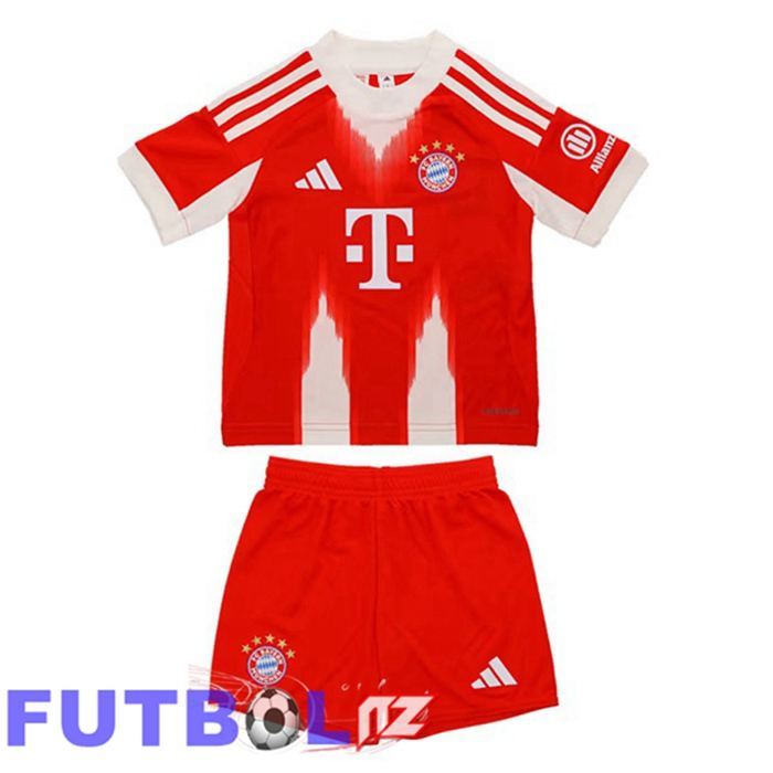 Camisetas De Futbol Bayern Munich Ninos Primera Rojo 2025/2026