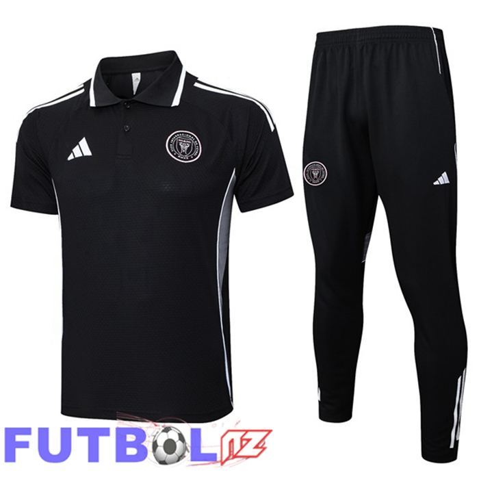 Camiseta Polo Inter Miami CF + Pantalones Negro 2025/2026
