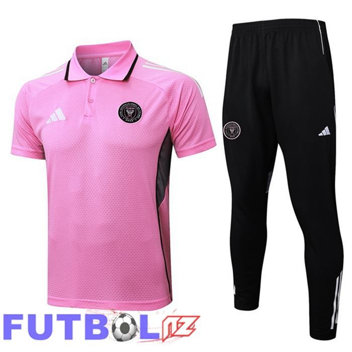 Camiseta Polo Inter Miami CF + Pantalones Rosado 2025/2026