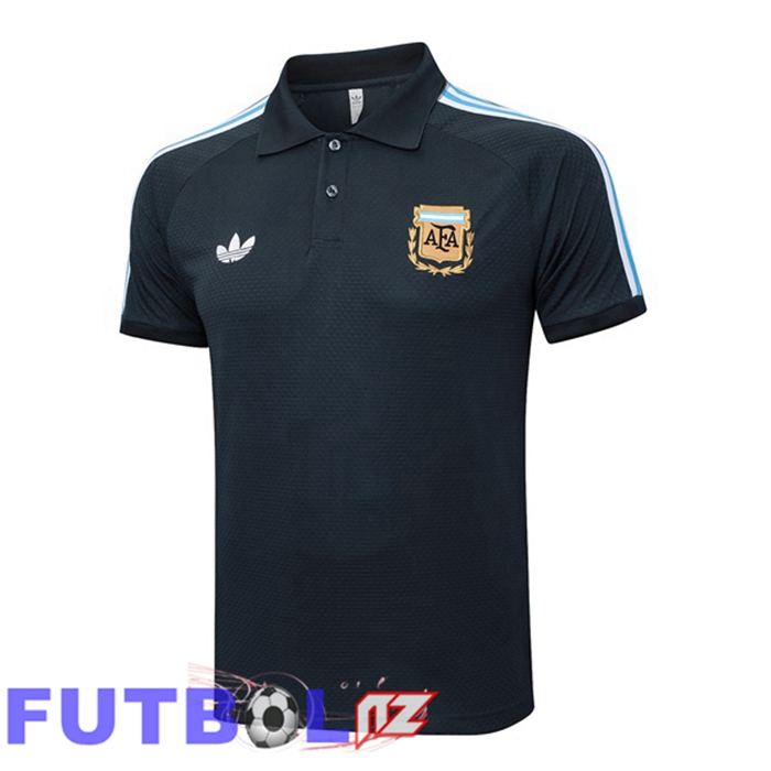Camiseta Polo Argentina Gris 2025/2026