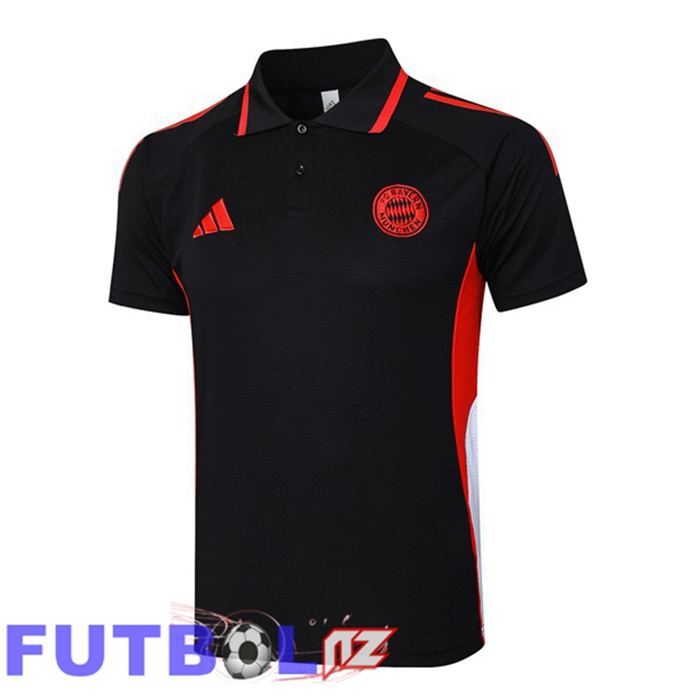 Camiseta Polo Bayern Munich Negro 2025/2026