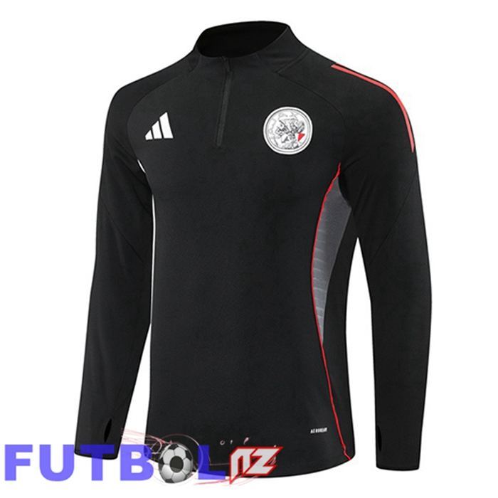 Sudadera De Entrenamiento AFC Ajax Negro 2025/2026