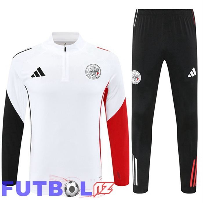 Chandal Equipos De Futbol AFC Ajax Blanco 2025/2026