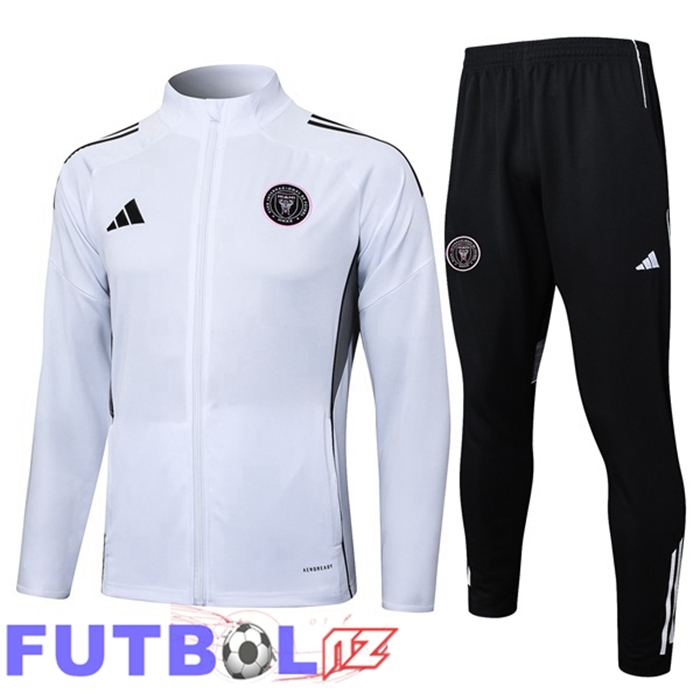 Chandal Equipos De Futbol - Chaqueta Inter Miami CF Blanco 2025/2026