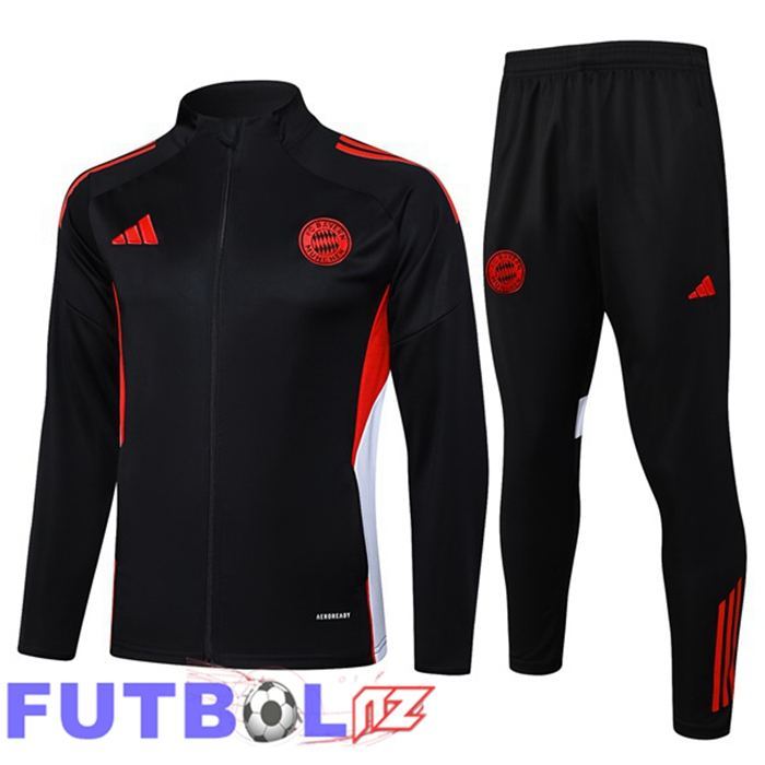 Chandal Equipos De Futbol - Chaqueta Bayern Munich Negro 2025/2026