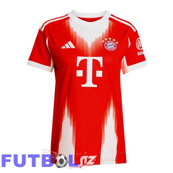 Camisetas De Futbol Bayern Munich Mujer Primera Rojo 2025/2026