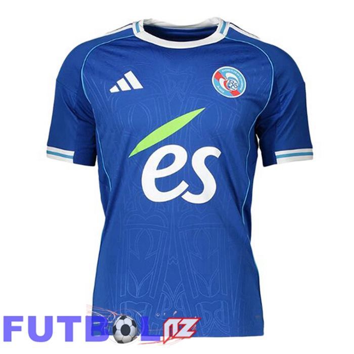 Camisetas De Futbol RC Strasbourg Alsace Primera Azul 2025/2026
