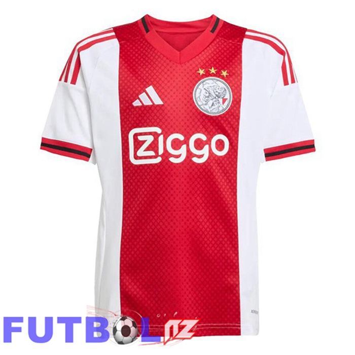Camisetas De Futbol AFC Ajax Primera Rojo Blanco 2025/2026