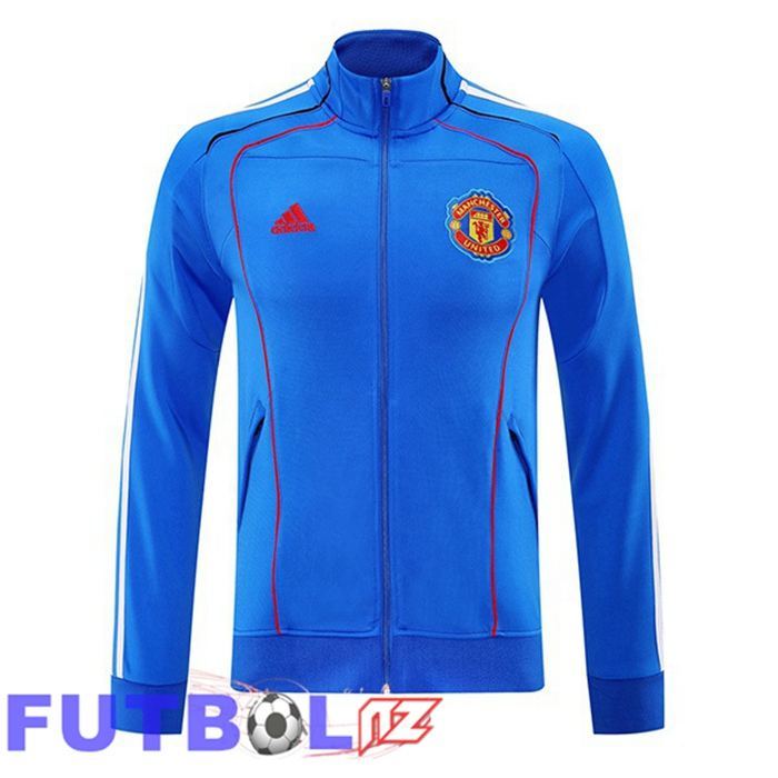 Chaquetas Futbol Manchester United Azul 2025/2026