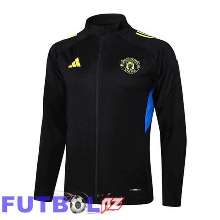 Chaquetas Futbol Manchester United Negro 2025/2026