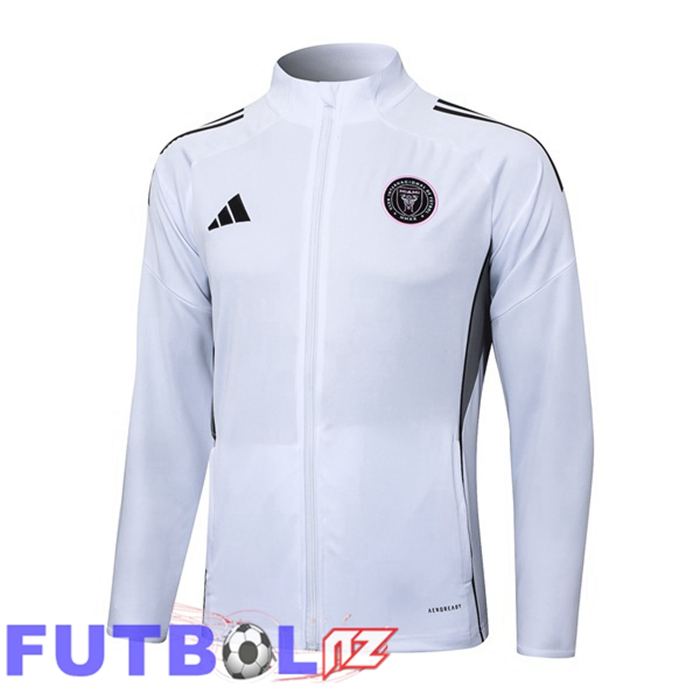 Chaquetas Futbol Inter Miami CF Blanco 2025/2026 Chaquetas Futbol Inter Miami CF Blanco 2025/2026