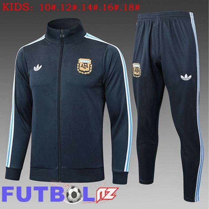 Chandal Equipos De Futbol - Chaqueta Argentina Ninos Gris 2025/2026