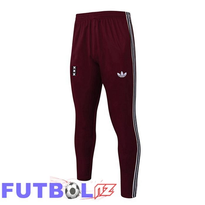 Pantalon Entrenamiento AFC Ajax Rojo 2025/2026