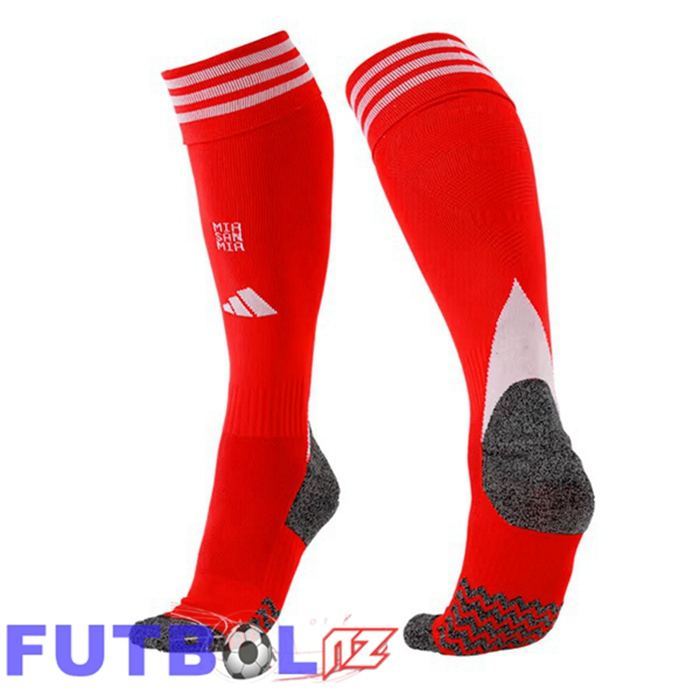 Calcetines De Futbol Bayern Munich Primera Rojo 2025/2026