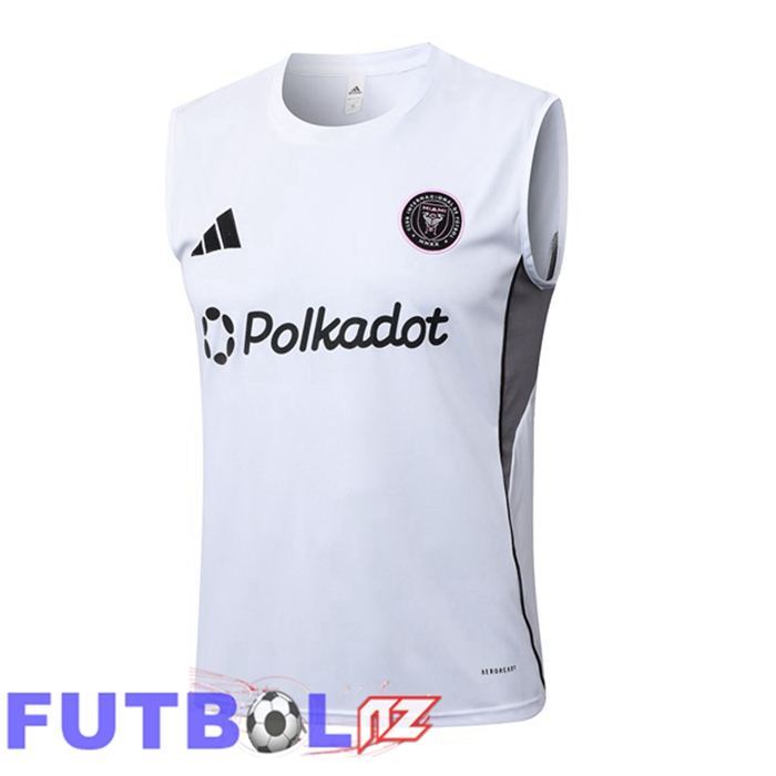 Chalecos De Futbol Inter Miami CF Blanco 2025/2026