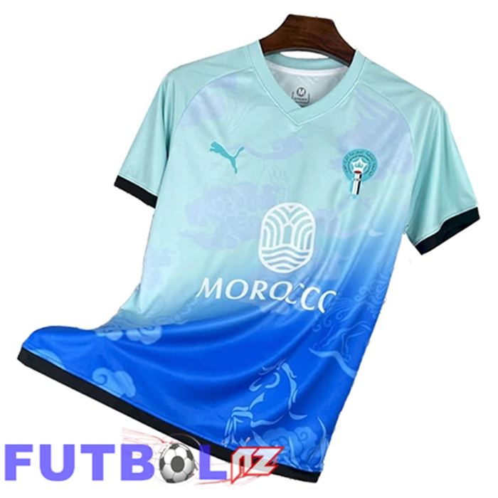 Camiseta Nacional Marruecos Edición Especial Azul Claro 2025/2026