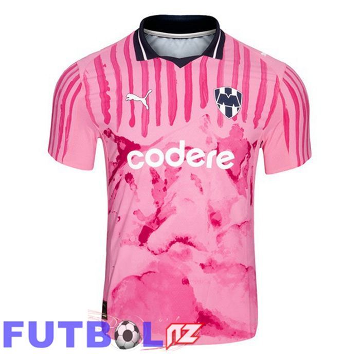 Camisetas De Futbol CF Monterrey Club World Cup Portero Rosado 2025/2026