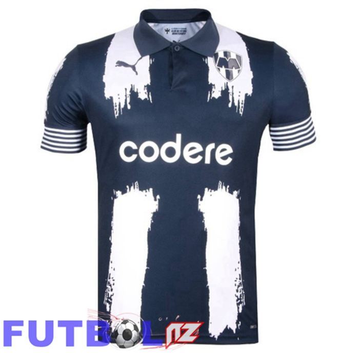 Camisetas De Futbol CF Monterrey Club World Cup Primera Azul Blanco 2025/2026