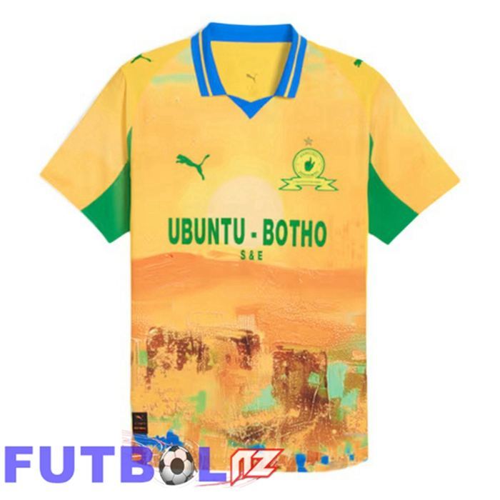 Camisetas De Futbol Mamelodi Sundowns Club World Cup Primera Amarillo 2025/2026