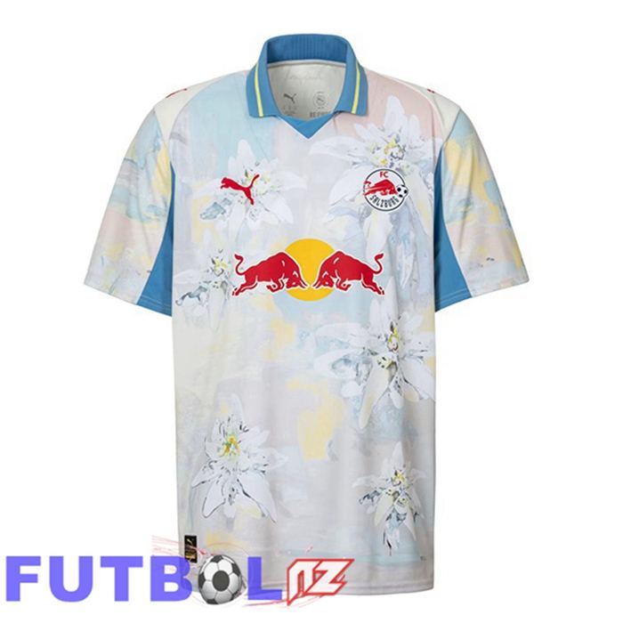 Camisetas De Futbol FC Red Bull Salzburg Club World Cup Primera Azul Blanco 2025/2026 Camisetas De Futbol FC Red Bull Salzburg Club World Cup Primera Azul Blanco 2025/2026