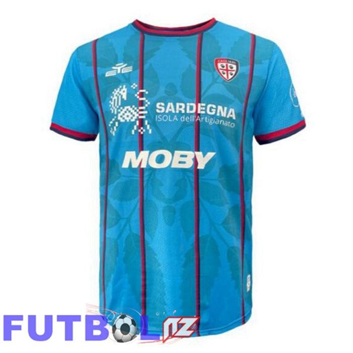Camisetas De Futbol Cagliari Calcio Tercera Azul 2025/2026