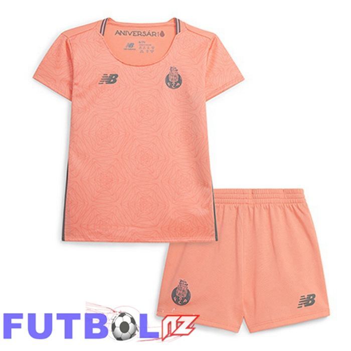 Camisetas De Futbol FC Porto Ninos Segunda Rosado 2025/2026