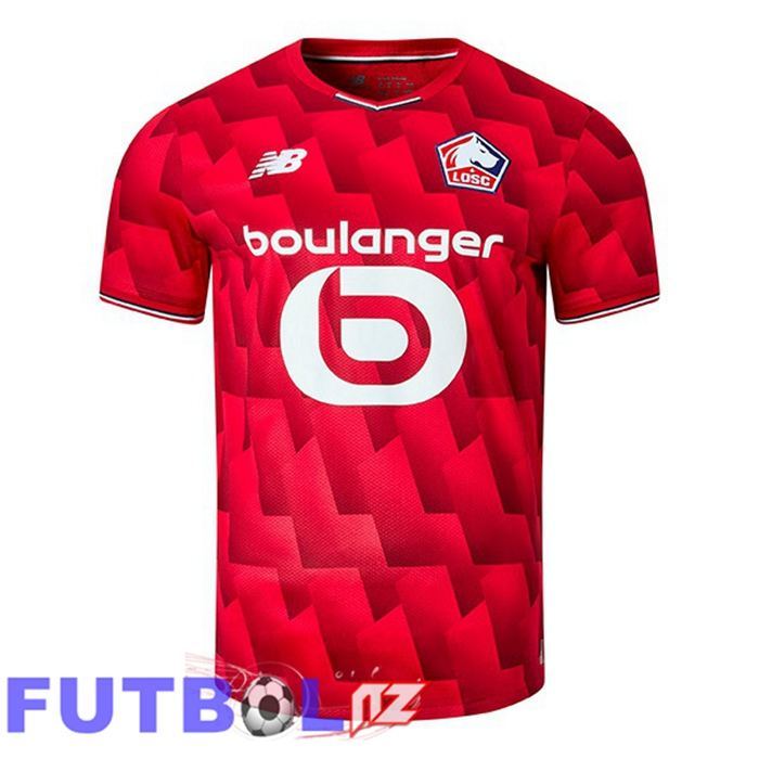 Camisetas De Futbol Lille OSC Primera Rojo 2025/2026