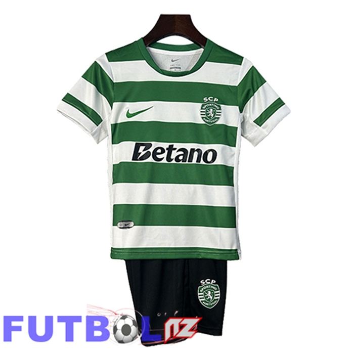 Camisetas De Futbol Sporting SCP Ninos Primera 2025/2026