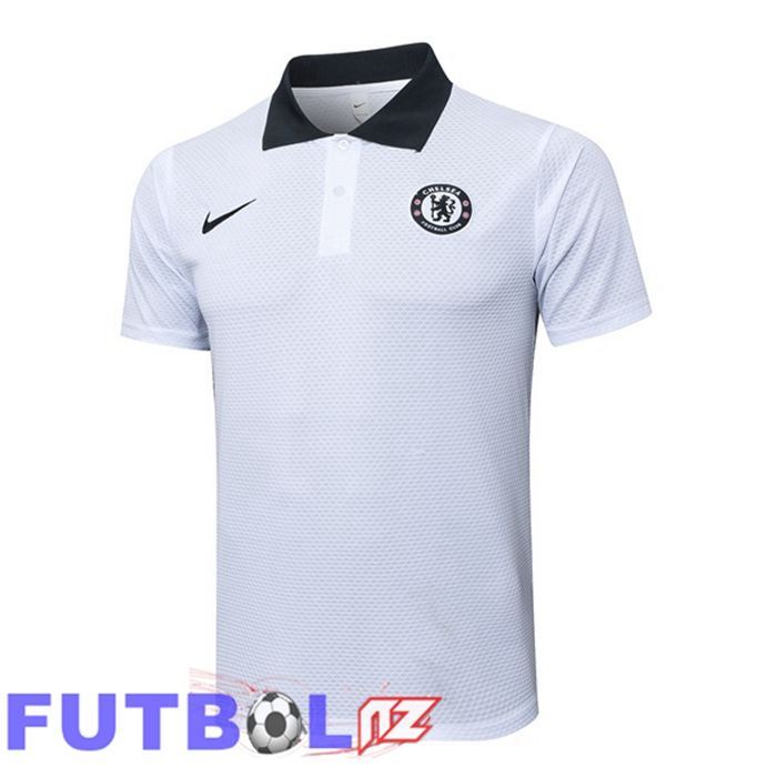 Camiseta Polo FC Chelsea Blanco 2025/2026
