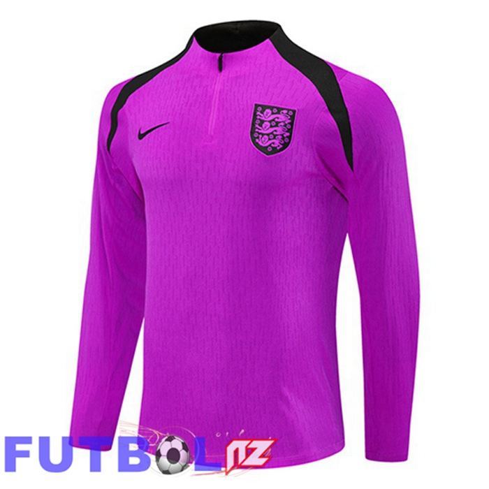 Sudadera De Entrenamiento Inglaterra Púrpura 2025/2026