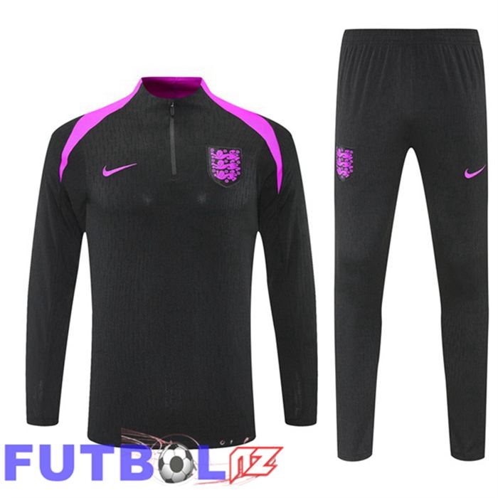 Chandal Equipos De Futbol Inglaterra Negro 2025/2026