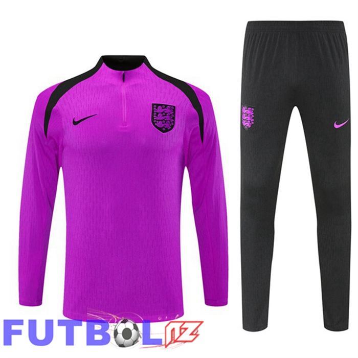 Chandal Equipos De Futbol Inglaterra Púrpura 2025/2026