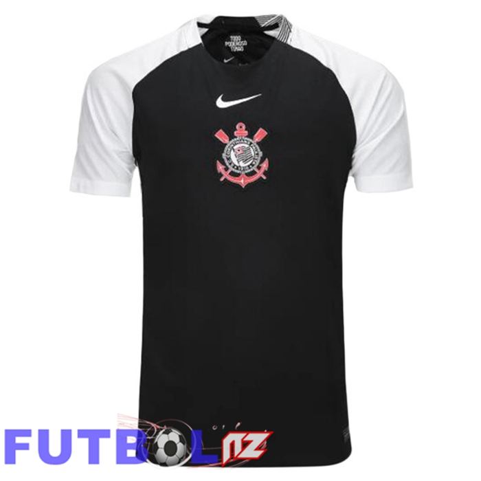 Camisetas De Futbol Corinthians Segunda Negro 2025/2026