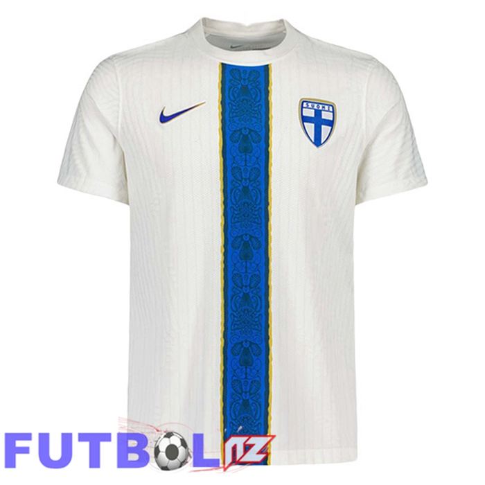 Camisetas De Futbol Finlandia Primera Blanco 2025/2026