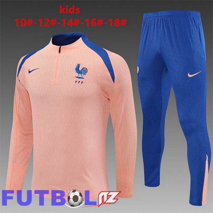 Chandal Equipos De Futbol Francia Ninos Rosado 2025/2026