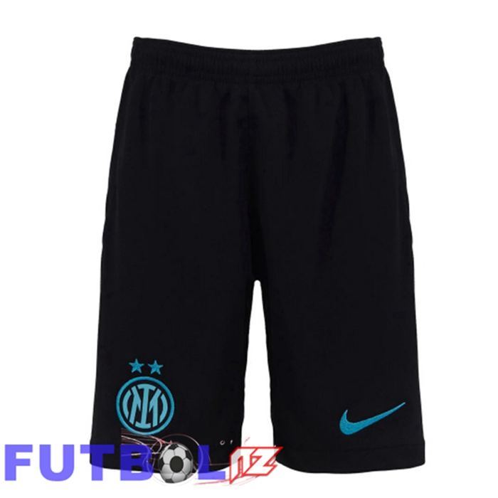 Cortos de Futbol Inter Milan Primera Azul Negro 2025/2026