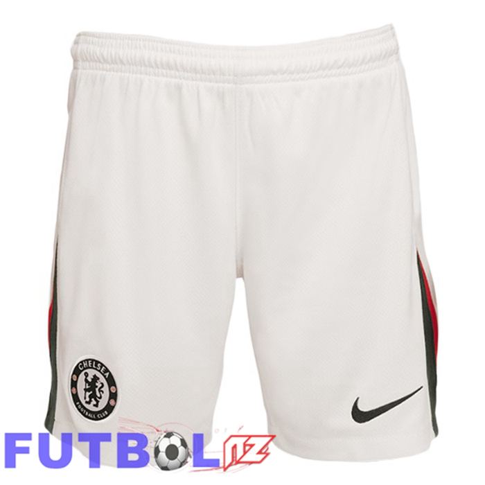 Cortos de Futbol FC Chelsea Segunda Blanco 2025/2026