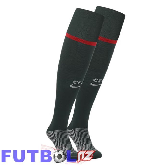 Calcetines De Futbol FC Chelsea Segunda Negro 2025/2026