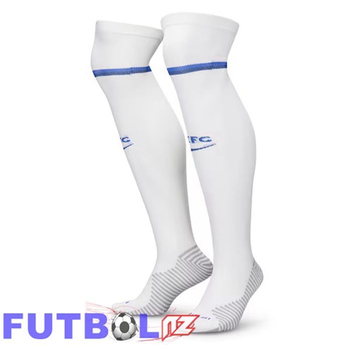 Calcetines De Futbol FC Chelsea Primera Blanco 2025/2026